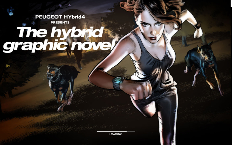 Peugeot HYbrid4 presents